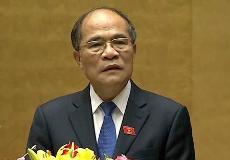 Chủ tịch QH Nguyễn Sinh Hùng đã được QH đồng ý miễn nhiệm.


